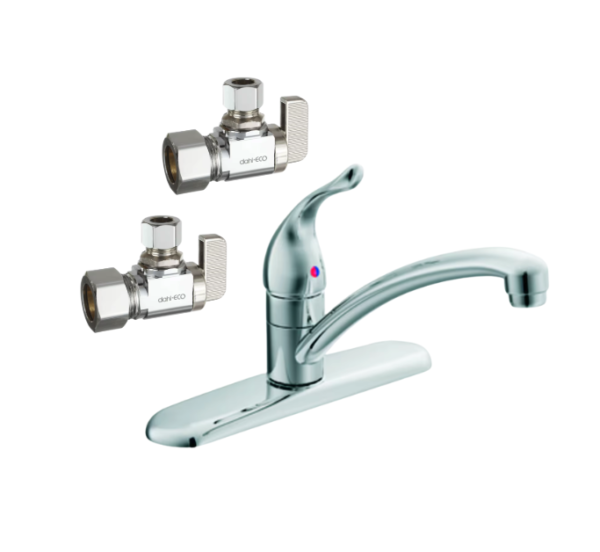 Kitchen Faucet Installation with Shut-Off Valve Replacement Add-On Pricing